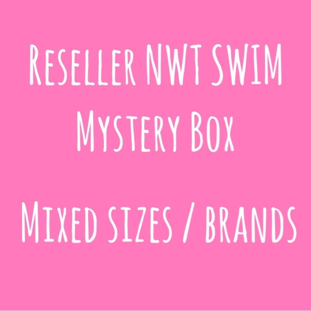 Reseller alert mystery box 5lbs of all NWT swimwear from macys target kohls VS